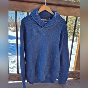 Chaps By Ralph Lauren 100% Cotton Sweater Mens Large